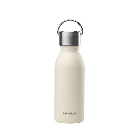Bouteille isotherme en inox 350ml sable Active Qwetch