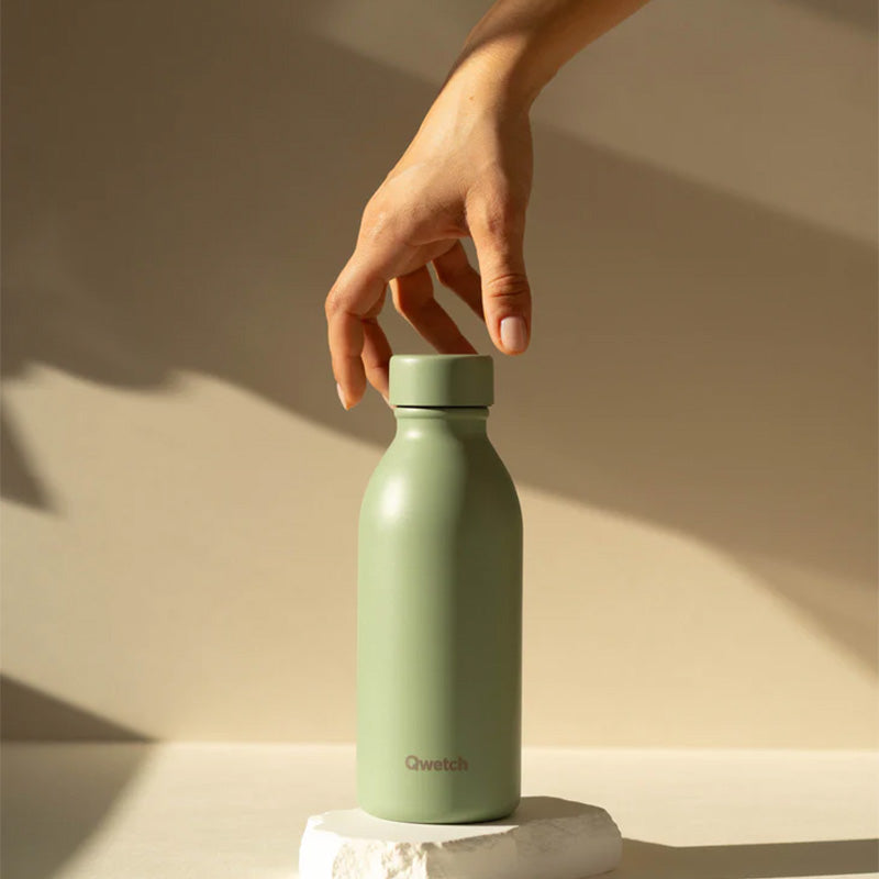 Bouteille isotherme en inox 500ml tilleul Icon Qwetch