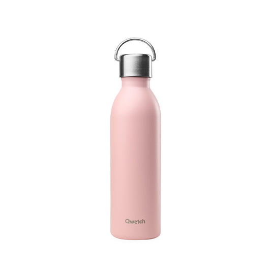 Bouteille isotherme en inox 600ml rose Active Qwetch