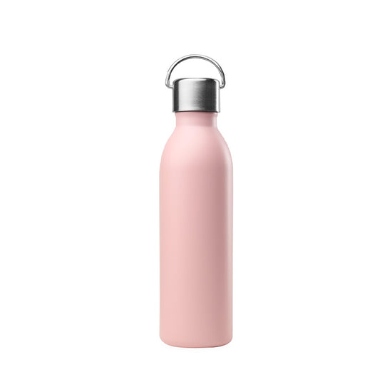 Bouteille isotherme en inox 600ml rose Active Qwetch