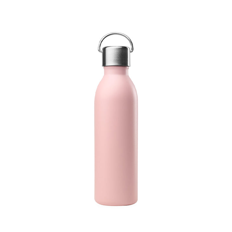 Bouteille isotherme en inox 600ml rose Active Qwetch