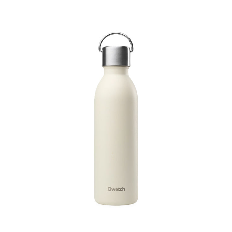 Bouteille isotherme en inox 600ml sable Active Qwetch