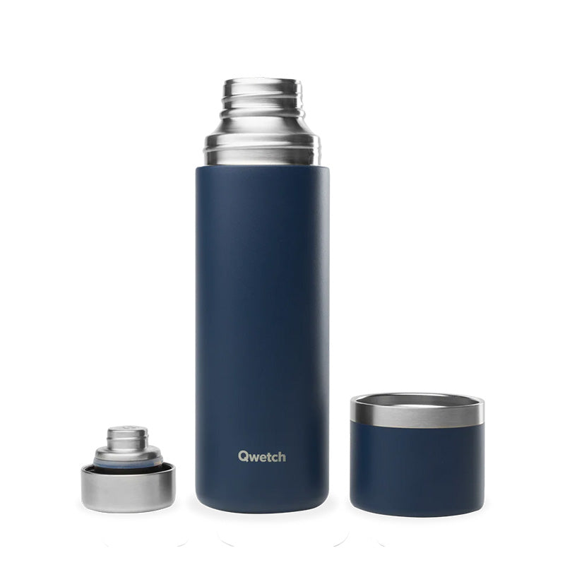 Bouteille isotherme inox bleu 750ml