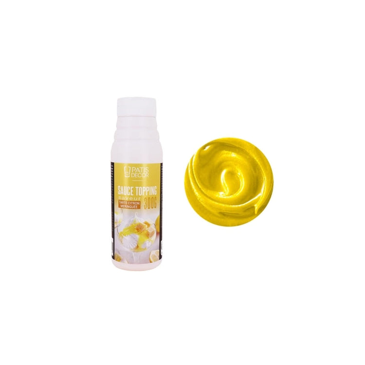 Sauce Topping Citron Meringué 300 g Patisdecor
