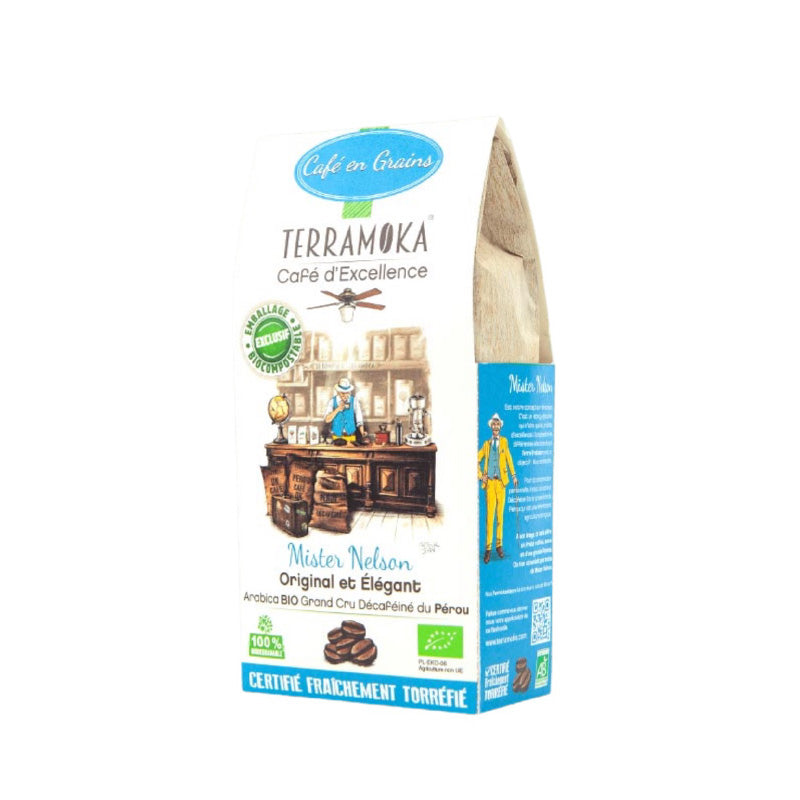 Café en grains bio 200g Mister Nelson Terramoka