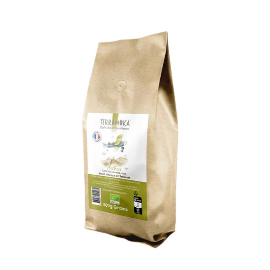 Café en grains bio 500g Arthur Terramoka