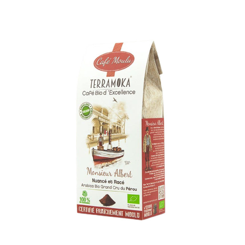 Café moulu bio 250g Monsieur Albert Terramoka