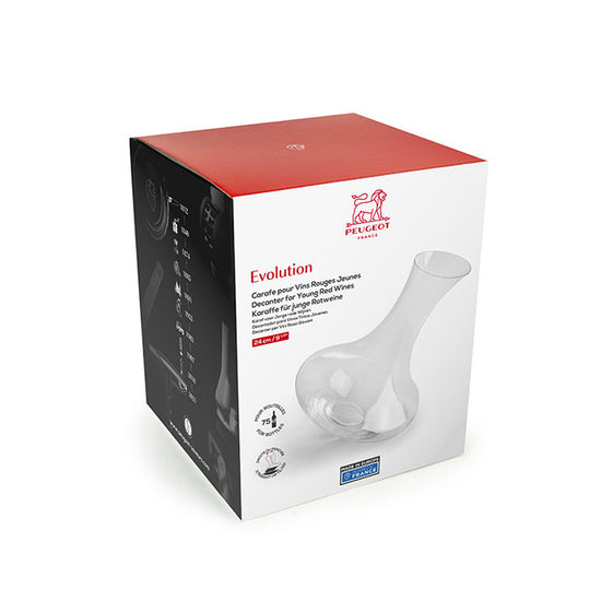 Carafe aération évolution