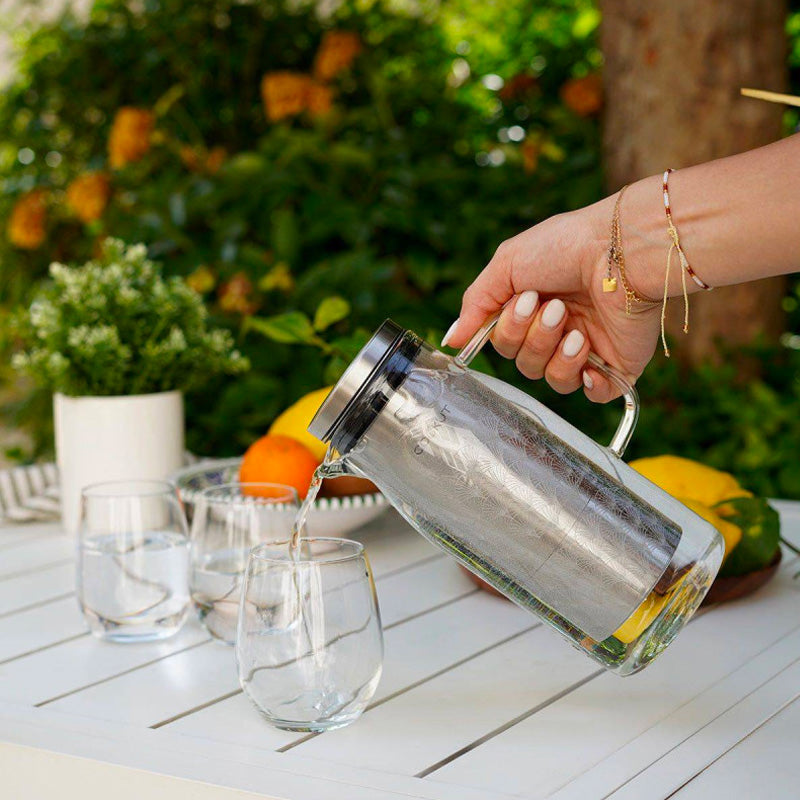Carafe filtrante en verre 1,2L Akua Cookut