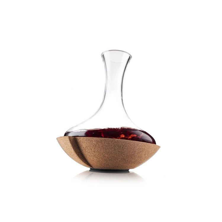 Carafe Tourbillon en verre 1 L transparente Accessoires Vin VACU VIN