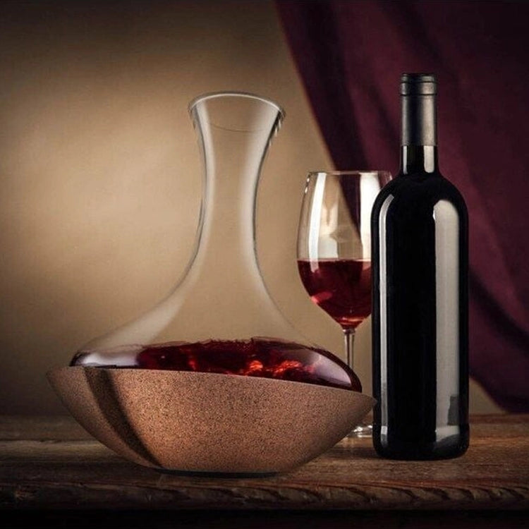 Carafe Tourbillon en verre 1 L transparente Accessoires Vin VACU VIN