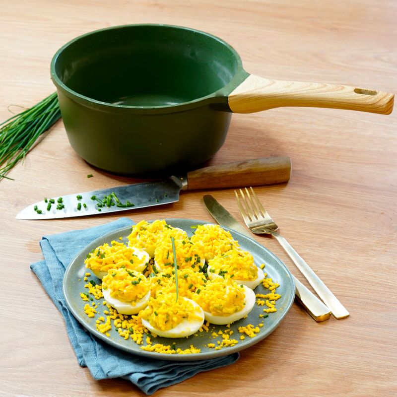 Casserole 20cm antiadhésive fougère