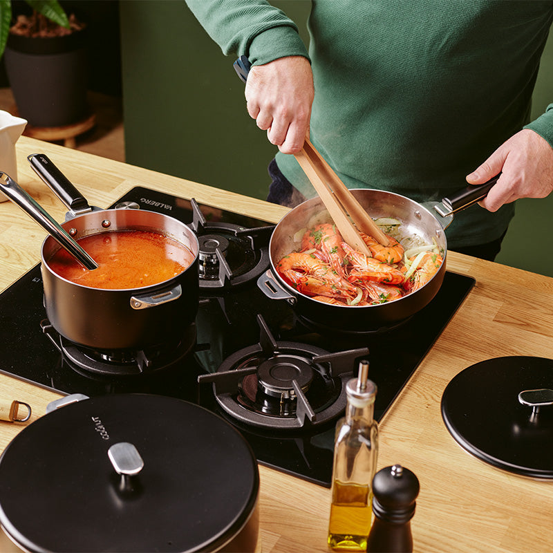 Casserole en inox 16 cm graphite La Merveilleuse Cookut