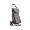 Chariot de course 2 roues en tweed gris Comb Rolser