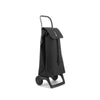 Chariot de course 2 roues en tweed noir Jet Rolser