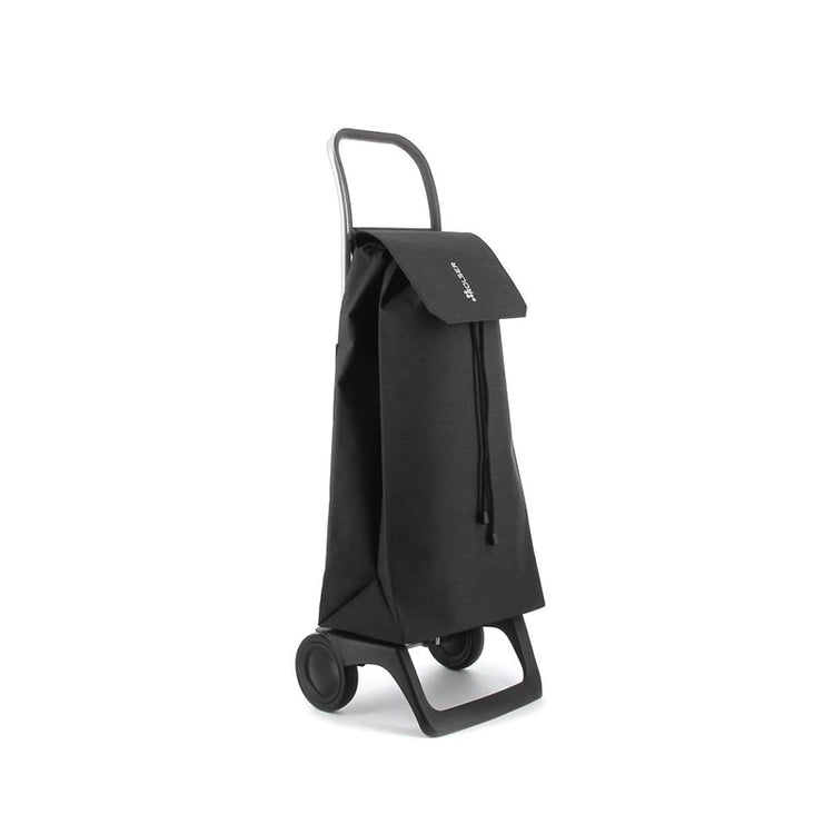 Chariot de course 2 roues en tweed noir Jet Rolser