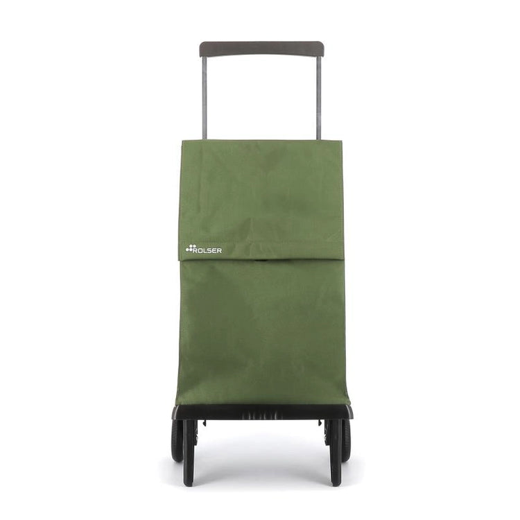 Chariot de course 2 roues vert Plegamatic Rolser