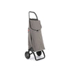 Chariot de course pliable 2 roues gris clair Logic Rolser