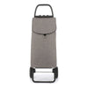 Chariot de course pliable 2 roues gris clair Logic Rolser