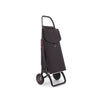 Chariot de course pliable 2 roues gris foncé Logic Rolser