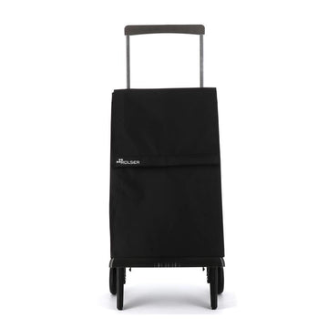 Chariot de course pliable 2 roues noir Plegamatic Rolser
