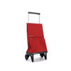 Chariot de course pliable 2 roues rouge Plegamatic Rolser