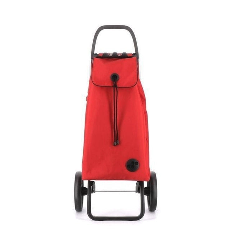 Chariot de course pliable à 2 grandes roues rouge Imax Logic Rolser