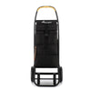 Chariot de course pliable à 4 roues noir 8 plus Ecopep Rolser