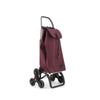 Chariot de course pliable à 6 roues aubergine Imax Rolser