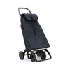 Chariot pliable 4 roues gris