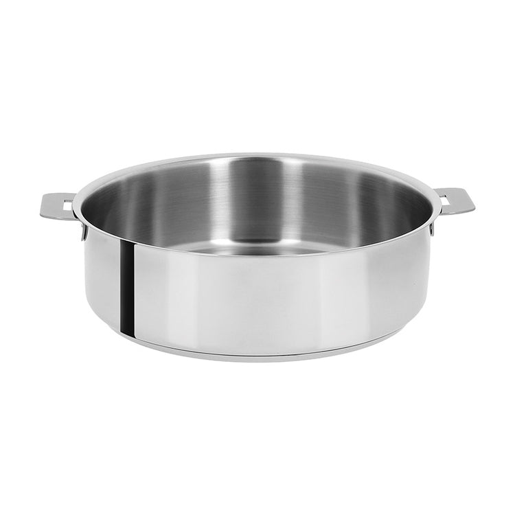 Sauteuse inox à poignée amovible 28cm Mutine Cristel