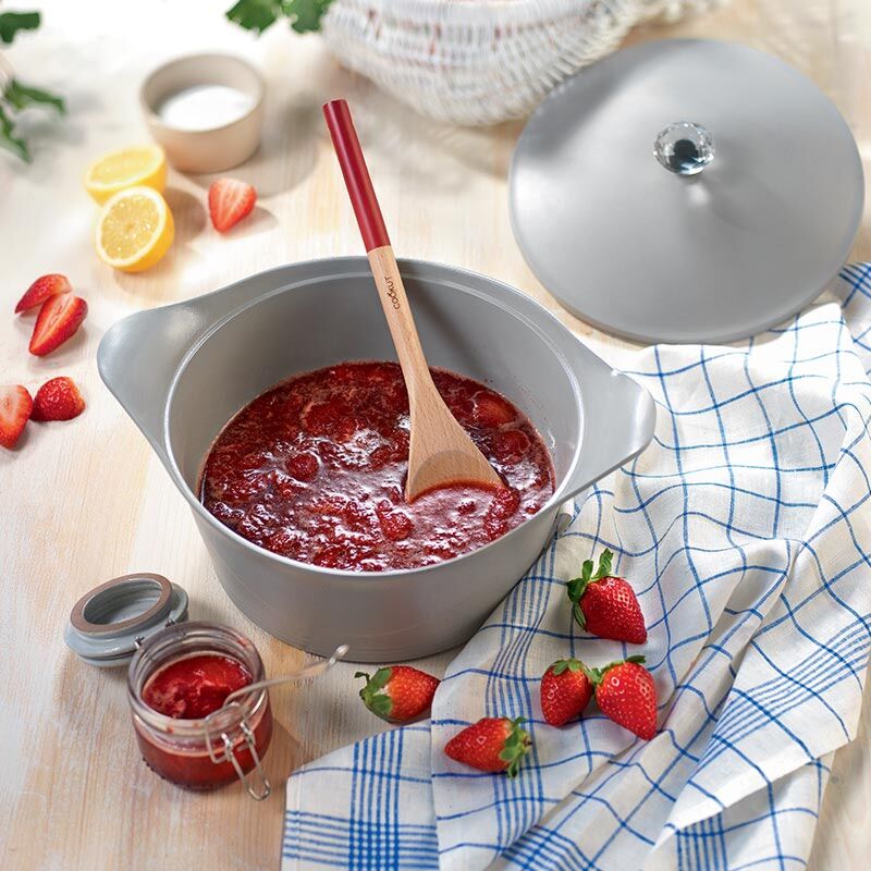 Cocotte personnalisable 28 cm grise Cookut