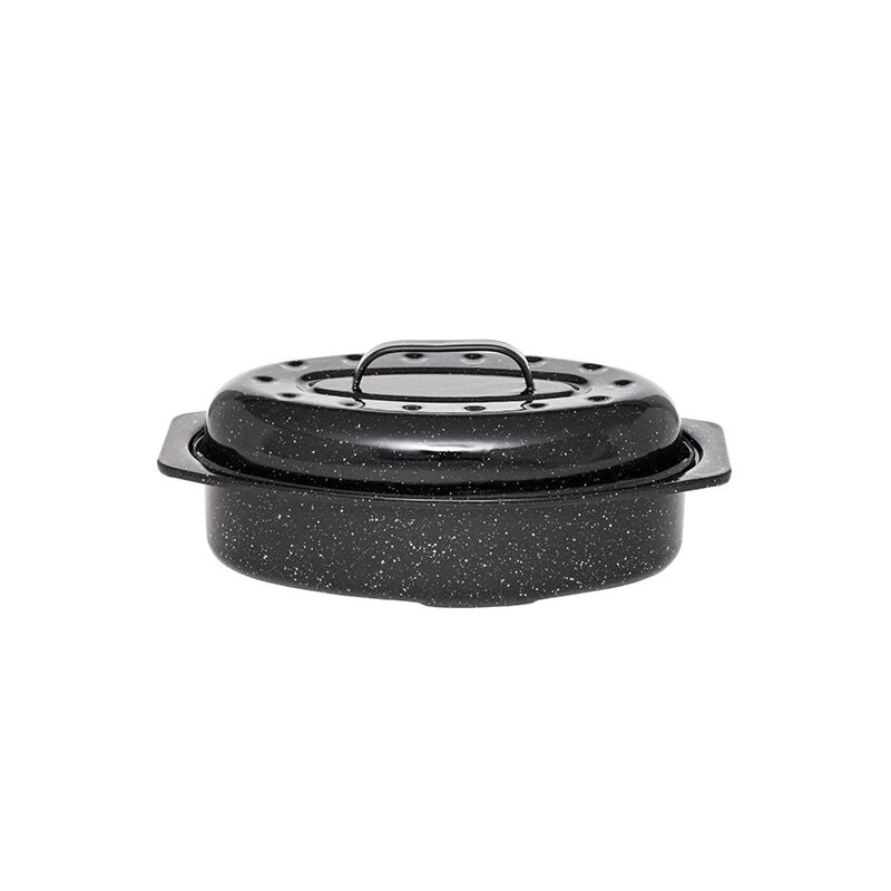 Cocotte roaster graniteware ovale MM Warmcook