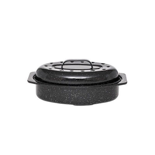 Cocotte roaster graniteware ovale MM Warmcook