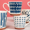 Coffret 4 mugs FIDJI 34cl