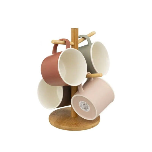 Coffret 4 mugs tendance 38cl