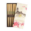 Coffret 5 baguettes bois Brown Tokyo Design