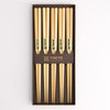 Coffret 5 baguettes bois Brown Tokyo Design