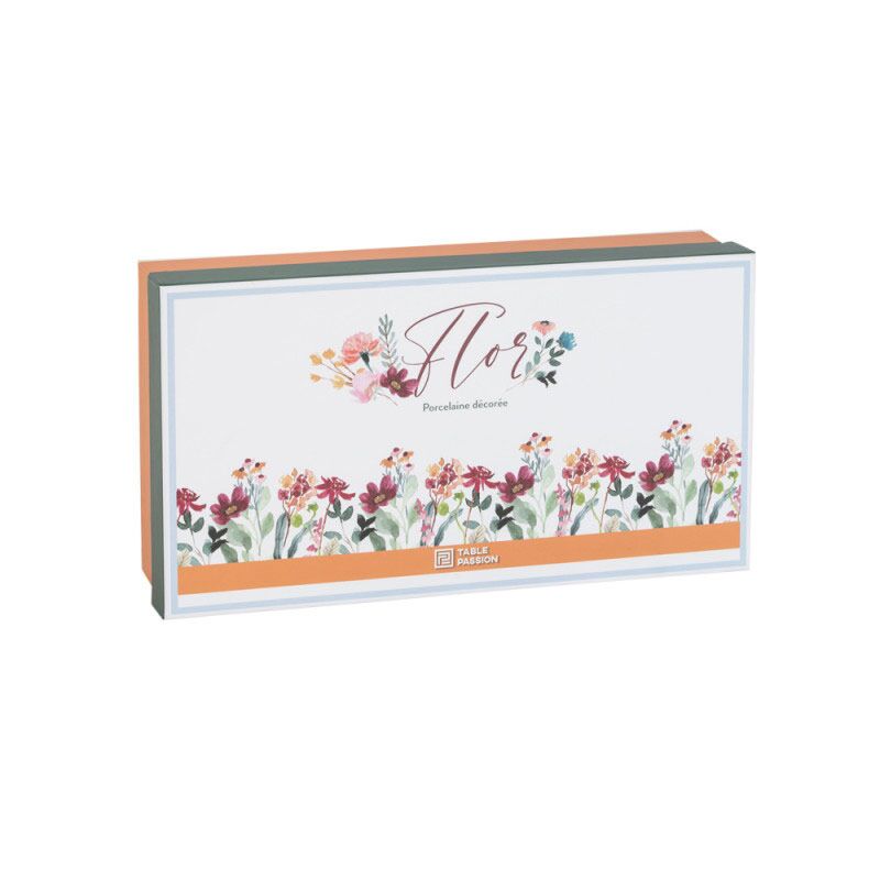 Coffret 6 tasses FLOR 23cl