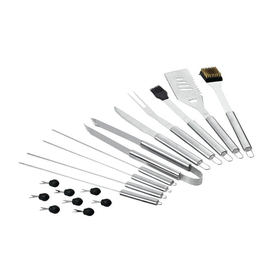 Coffret barbecue 18 ustensiles