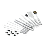 Coffret barbecue 18 ustensiles