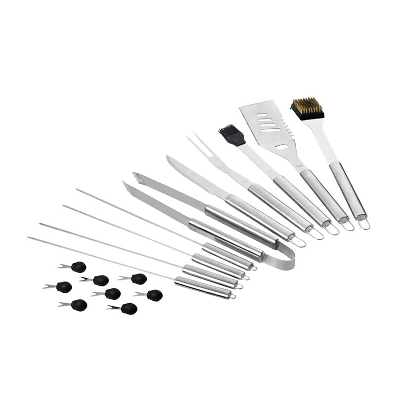 Coffret barbecue 18 ustensiles