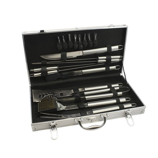 Coffret barbecue 18 ustensiles
