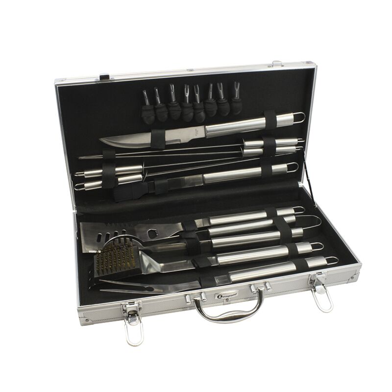 Coffret barbecue 18 ustensiles