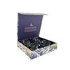 Coffret de 4 bols Sakura en porcelaine 500ml bleu et blanc Tokyo Design
