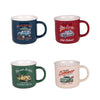 Coffret de 4 mugs 35cl Californy Table Passion