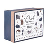 Coffret de 4 mugs 35cl Chat Table Passion