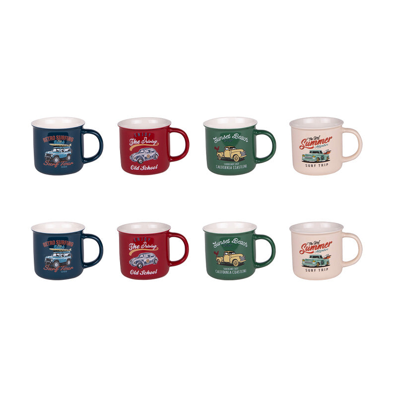 Coffret de 8 tasses 10cl Californy Table Passion