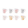 Coffret de 8 tasses 10cl Galehia Table Passion