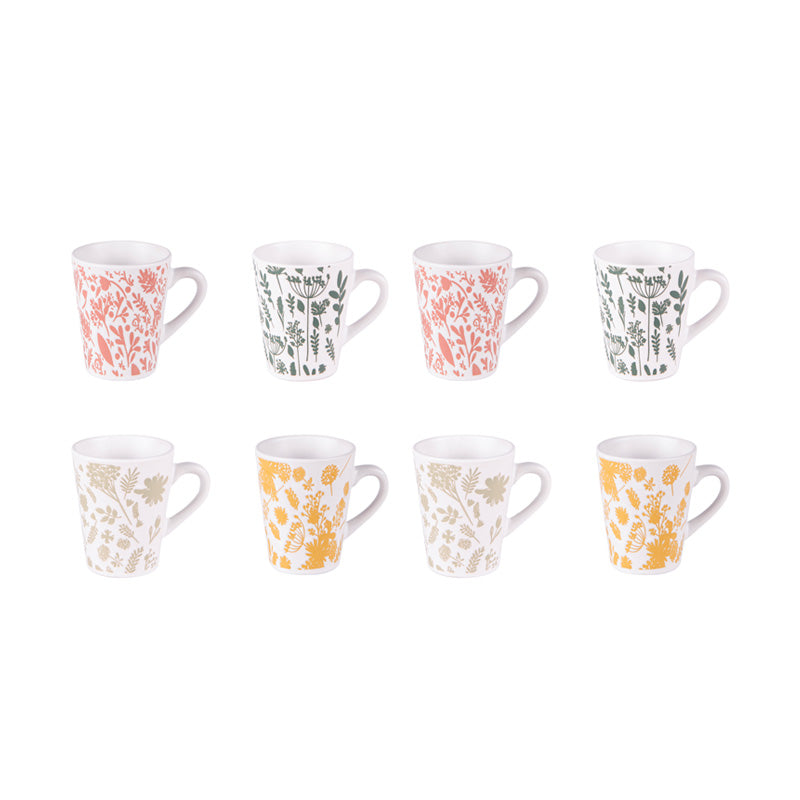 Coffret de 8 tasses 10cl Galehia Table Passion